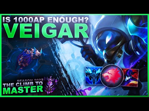 IS 1000AP ENOUGH TO CARRY WITH VEIGAR? - Climb to Master | League of Legends