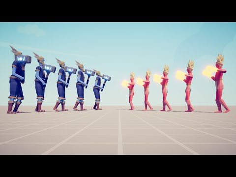 5x SUPER BOXERS vs 5x EVERY UNIT - Totally Accurate Battle Simulator TABS