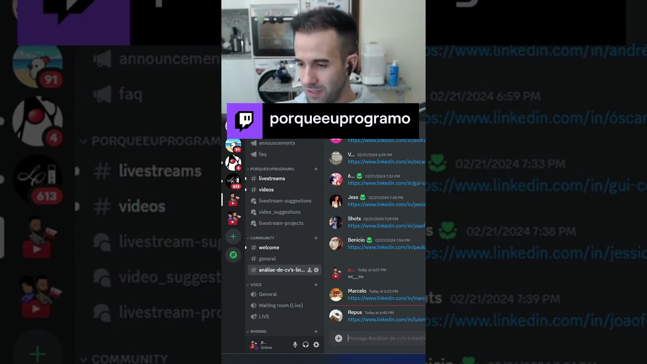Basta ter uma formação? | TWITCH Dom Seg Qua 18:00 - 19:30