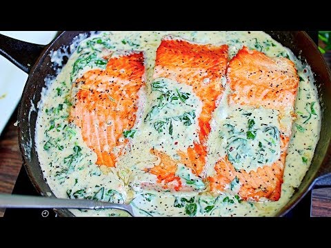 Creamy Garlic Butter Salmon Recipe - Easy Salmon Recipe