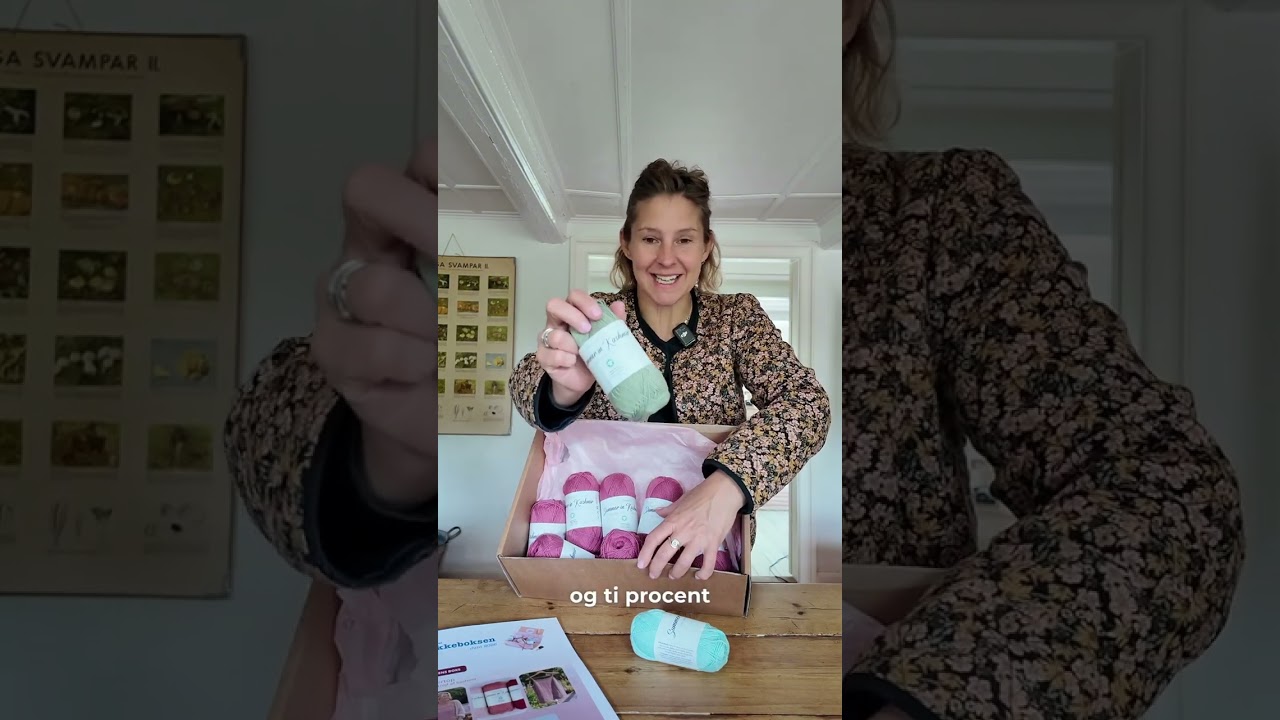 Unboxing af Strikkeboksen juni 2026