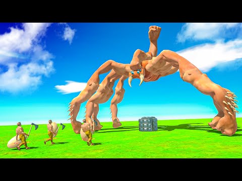 New FIST SPIDER Unit Fully Destroys Humans! - Animal Battle Revolt Simulator
