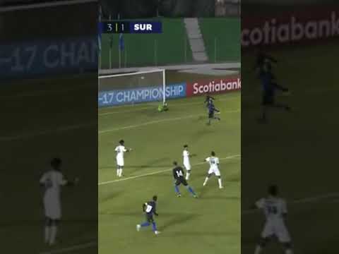 gol Honduras jugada de laboratorio vs Suriname #u17