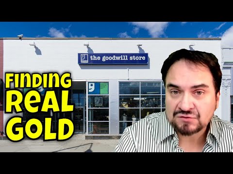 Finding Real Gold At The Thrift Store