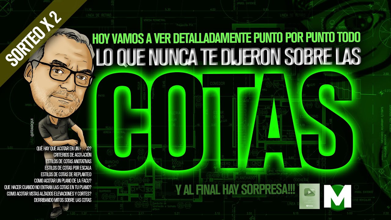 COTAS | Como ACOTAR | estilos | autocad | anotativas | modificar | tamaño | acumuladas | replanteo