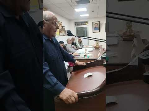 डॉ सूर्य प्रसाद दीक्षित जी का उद्बोधन, 01-11-2025, उत्तर प्रदेश हिंदी संस्थान लखनऊ में।