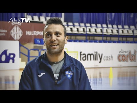 AFSTV · Jose Carlos Iñigo: "Tenemos que estar contentos con los 19 puntos" - Family Cash Alzira FS