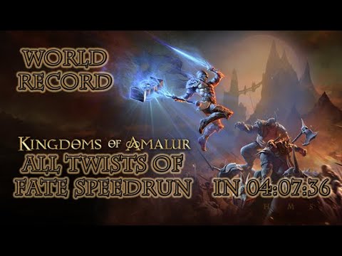 Kingdoms of Amalur: All Twists Speedrun in 04:07:36