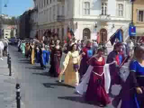 Turnirul Cetatilor, Brasov 2013. Parada cavalerilor si a domnitelor