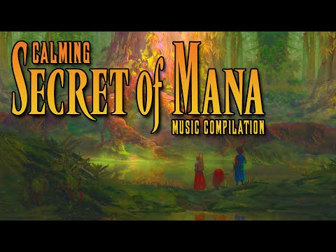 Calming Music From The Mana / Seiken Densetsu Series + Forest, Waterfall & Rain Sounds
