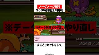 ポケモン最難関｢ノーダメージ縛り｣