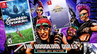 Xenoblade Chronicles Definitive Edition & Alliance Alive Nintendo Switch Unboxing - Huntdown Switch