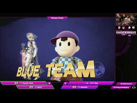 SW 153 - Hyrule Hero + Mew² vs Awestin + Gyo - Winners Finals Smash 4