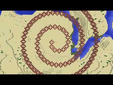 100 Spiral TNT Vs Minecraft