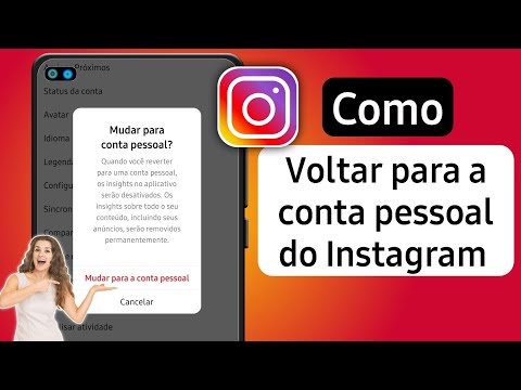 COMO REVERTER CONTA do INSTAGRAM para PESSOAL - 2025