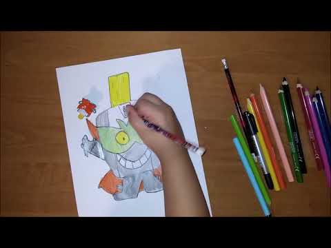 Rycer Super Zings rysowanie