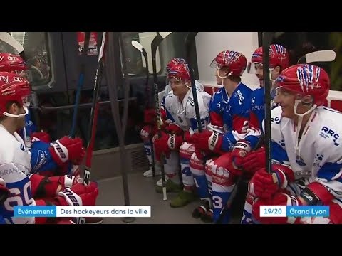 Les Lions dans le métro (Reportage France 3 Grand Lyon)