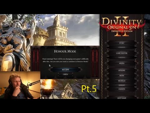Divinity Original Sin II Tactician Honor Mode! Blind Play through! - Quin69 VOD Pt.5