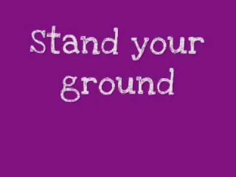 Superchic(k) - Stand in the rain (Lyrics and a cute font!)