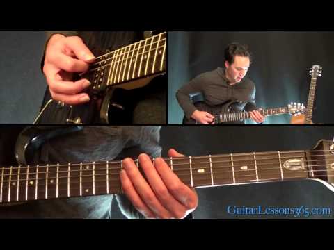Master of Puppets Guitar Lesson Pt.2 - Metallica - Rhythms