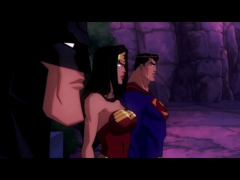 Trindade e Amazonas vs Clones de Apocalipse | Superman e Batman: Apocalipse (2010) DUBLADO 1080p
