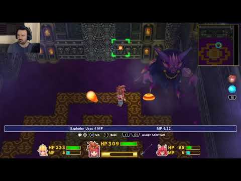 Secret of Mana (2018) playthrough pt49 - Wrath of the Vampyr