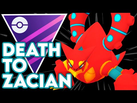 *FULLY MAXED* Volcanion hunts down Zacian in the Master League! | Pokémon GO Battle League