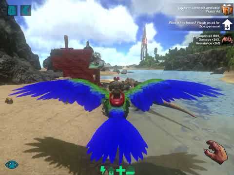 My fully mutated argentavis is finally here ark survival evolved mobile