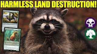 THE BEST MUTATE LAND DESTRUCTION DECK EVER! ⚫🟢| Historic MTG Arena
