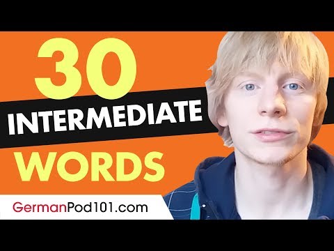 Learn 125 Intermediate German Words with Alisa German Vocabulary Made Easy
