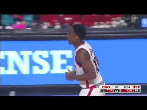 Raptors Highlights: Back To Back Threes - February 19, 2016