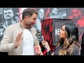 Eddie Hearn reacts to HEATED Joshua vs Helenius weigh in! Hopes to sign AJ vs Wilder Saturday night!