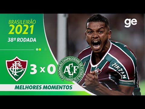 Gols e lances de Fluminense x Chapecoense