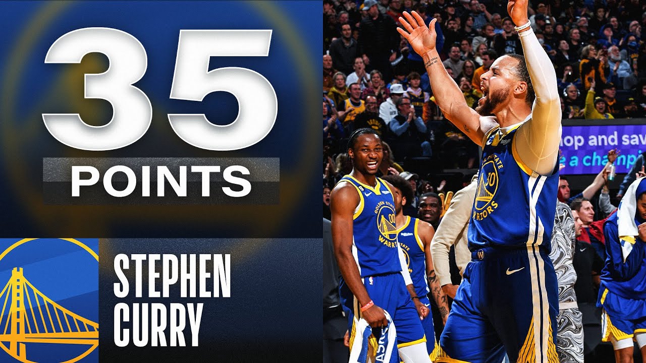 Steph Curry Drops a DOUBLE-DOUBLE In Warriors W! 35 PTS & 11 REB 🔥 | January 27, 2023