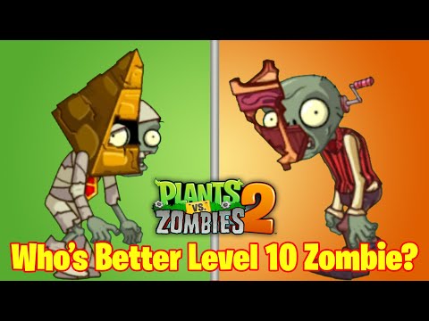 Half Carnie Grinder Head vs Half Pyramid Head Zombie | Team Plants | Plants vs Zombies 2 MOD