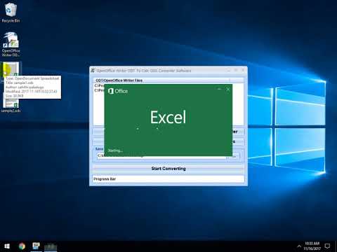 OpenOffice Writer ODT To Calc ODS Converter Software
