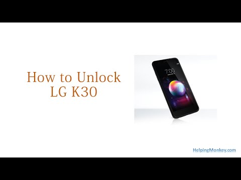 How to Unlock LG K30 - When Forgot Password