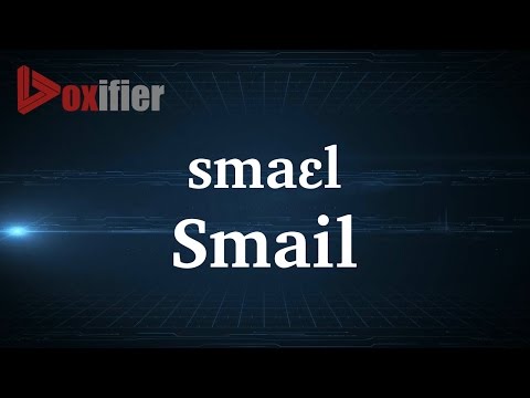How to Pronunce Smail in French - Voxifier.com