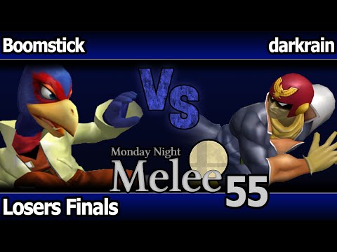 MNM 55 Melee - Boomstick (Falco) vs darkrain (C Falcon) - Losers Finals