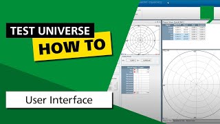Test Universe User Interface