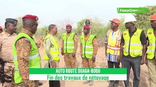 Autoroute Ouaga-Bobo : Fin des travaux de nettoyage