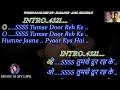 Tumse Door Reh Ke Karaoke With Scrolling Lyrics Eng हिंदी