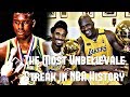 The The Most Unbelievable Unbreakable NBA Record Ever