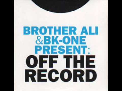 Brother Ali & BK-One - Officer Down ft. I Self Devine