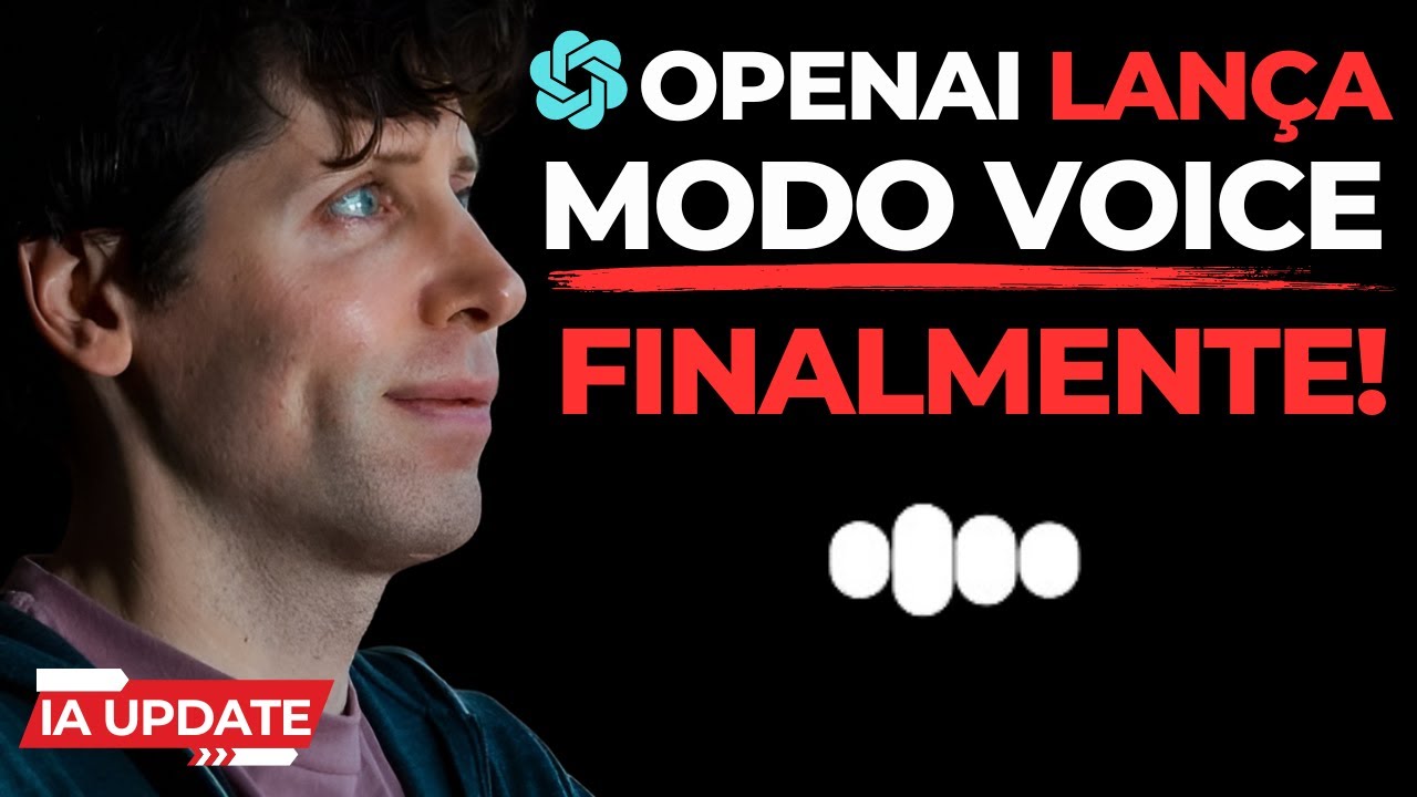 Openai Finalmente Lançou o Modo Voice! Como Ativar  Stability AI, Duolingo, Warner Bros e Muito Mais