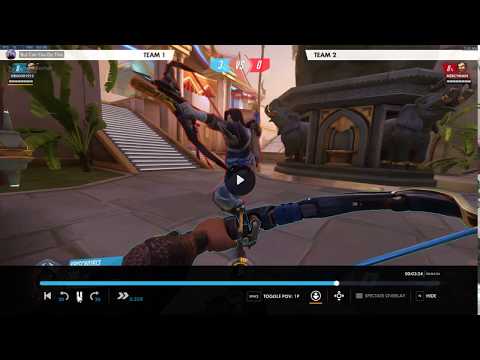 Hanzo arrow hitbox working as intended