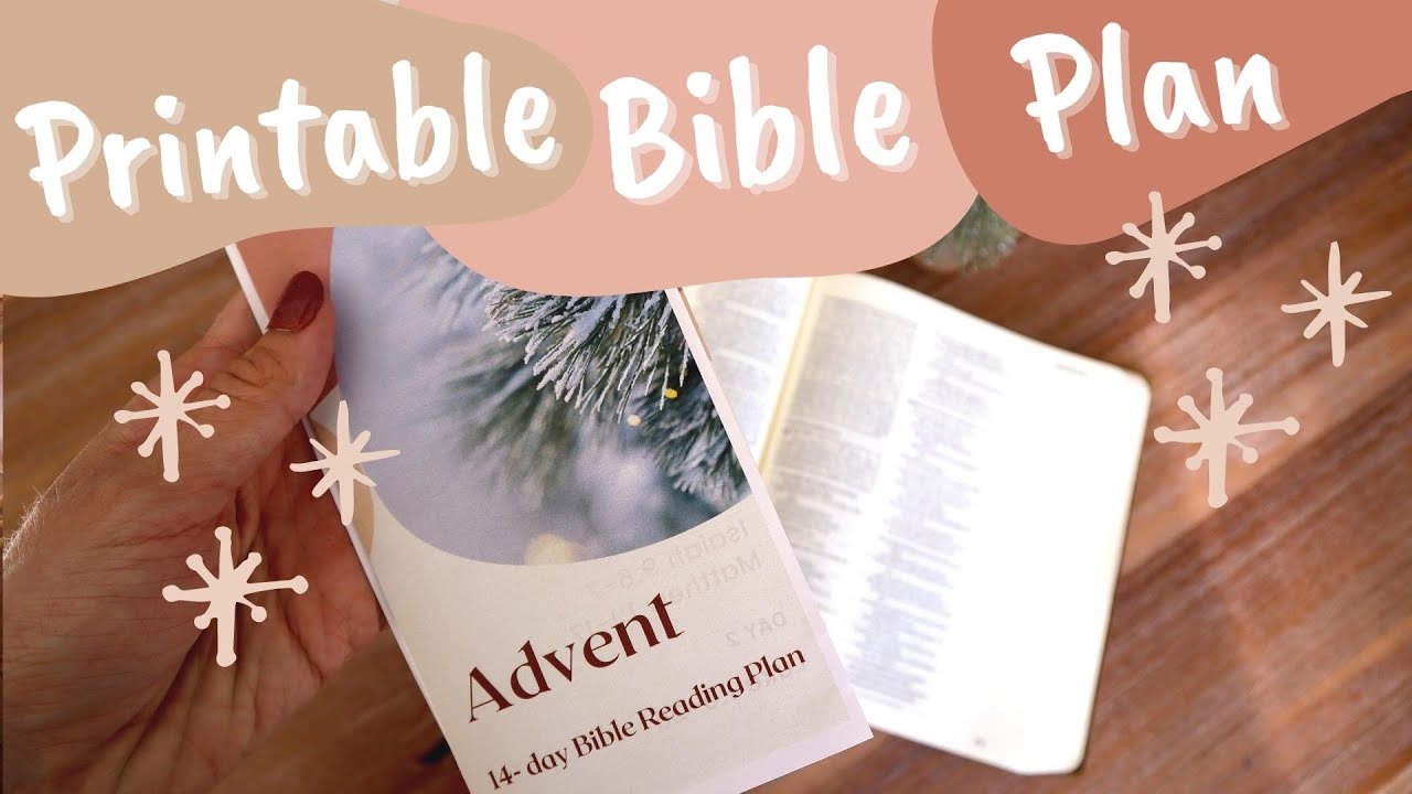 Spending Time in God's Word | Advent Bible Reading Plan 2021