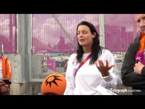 Dutch Olympian describes moment she tackled 100 bottle throw