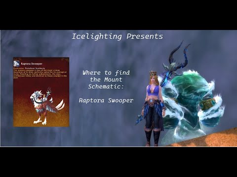 Raptora Swooper - Mount Schematic - Chamber of Shaping - Zereth Mortis- Craftable Mount- Shadowlands