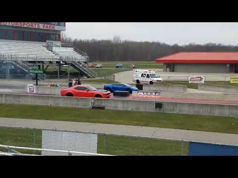 DODGE DEMON VS 1000+ HP TWIN TURBO UGR LAMBORGHINI GALLARDO TEST DRAG RACE